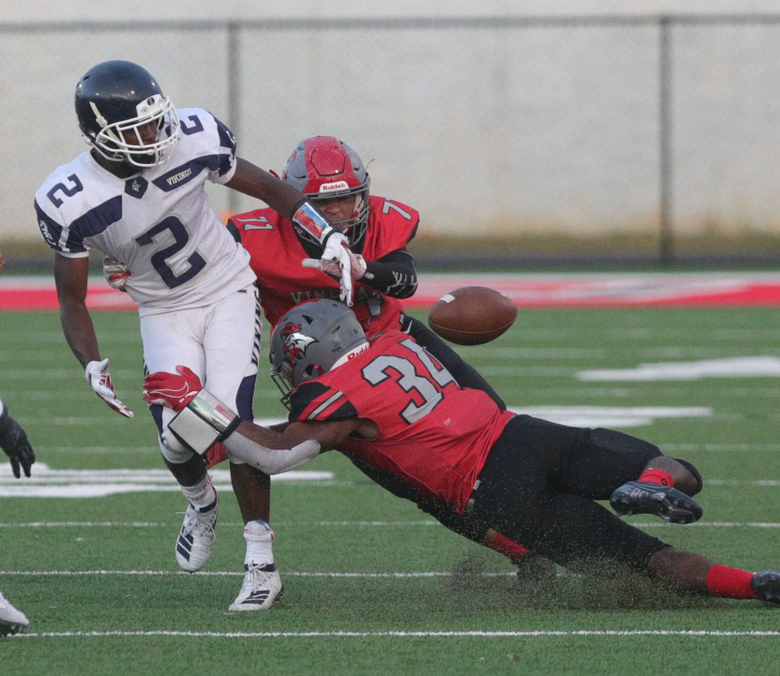 Vineland vs Atlantic City football game